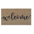 thumbnail image 1 of Palm Fibre 236292 18 x 30 in. Welcome Cursive Coir Door Mat, 1 of 1