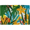 thumbnail image 1 of Palm & Flower   Accent Rug with Flowers & Leaves 20"x30" Doormat, 1 of 4