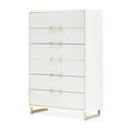 thumbnail image 1 of Palm Gate 6-Drawer Chest - Cloud White, 1 of 10