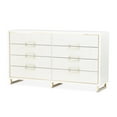 thumbnail image 1 of Palm Gate Dresser - Cloud White, 1 of 10