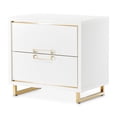 thumbnail image 1 of Palm Gate Nightstand - Cloud White, 1 of 11