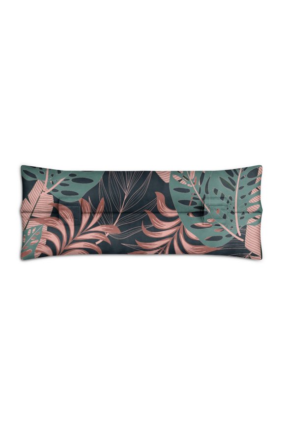 Palm Inspired Post Surgery Seatbelt Pillow - Vibrant Floral Mastectomy Cushion for Car - Soft Chest Protector After Surgery with Botanical Print