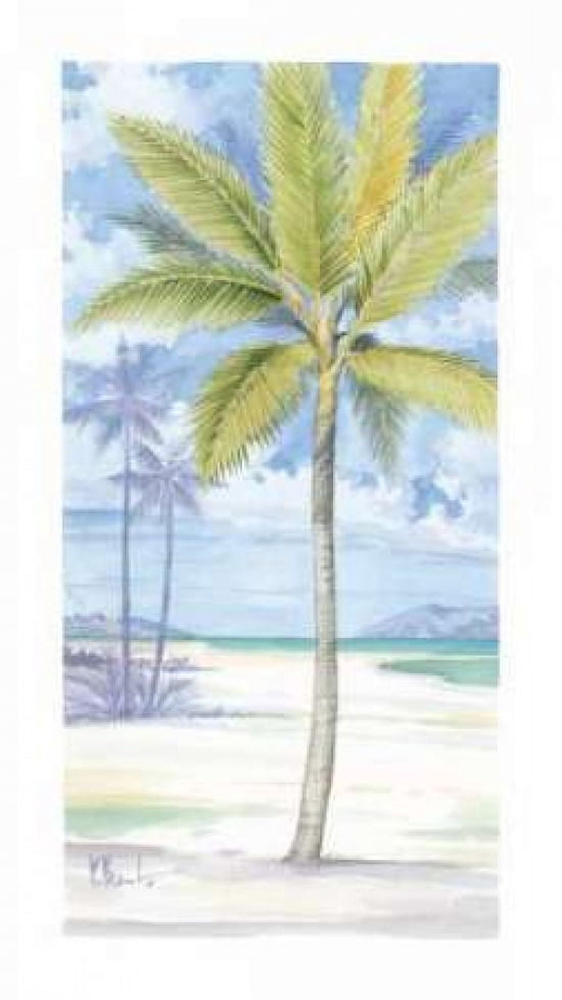Palm Island II Canvas Art - Paul Brent (24 x 36)