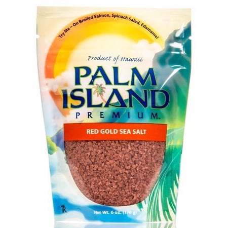 Palm Island Premium Sea Salt, Red Gold-7.25 oz