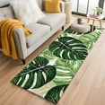thumbnail image 1 of Palm Leaf Kitchen Runner Rug 2x6 Washable Runners for Hallway Non Slip Tropical Plant Country Green Summer Large Area Rug Indoor Floor Carpet for Bathroom Laundry Entryway Bedroom Living Room, 1 of 8