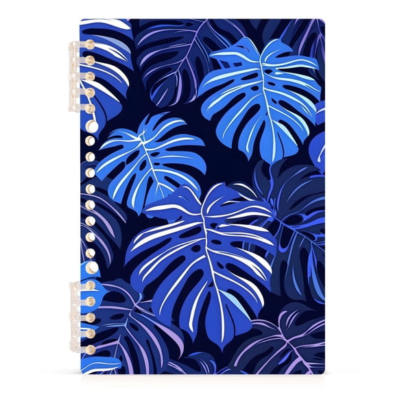 Palm Leaf Spiral Journal Notebook College Ruled Notebook 8.3" x 5.7" A5 Lined Thick Paper Page