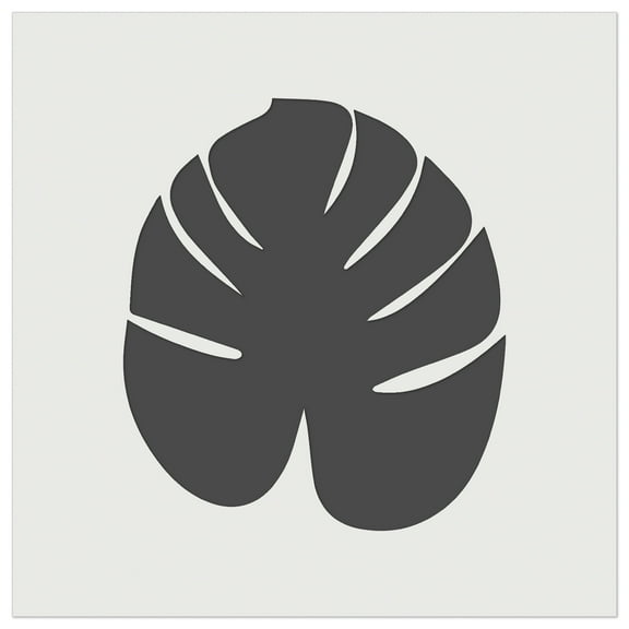 Palm Leaf Tropical DIY Cookie Wall Craft Stencil - 11.5 Inch