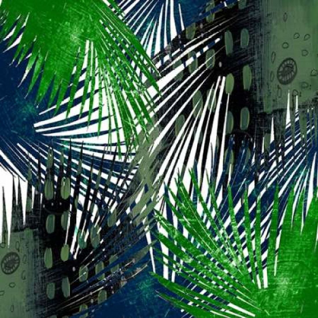 Palm Leaves Canvas Art - Sarah Ogren (24 x 24)