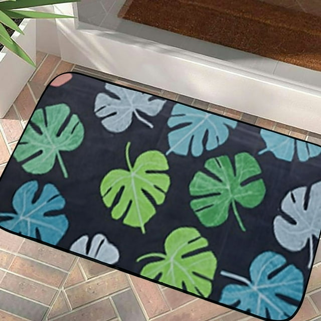 Palm Leaves and Doormats NonSlip Floor Indoor & Outdoor Mats