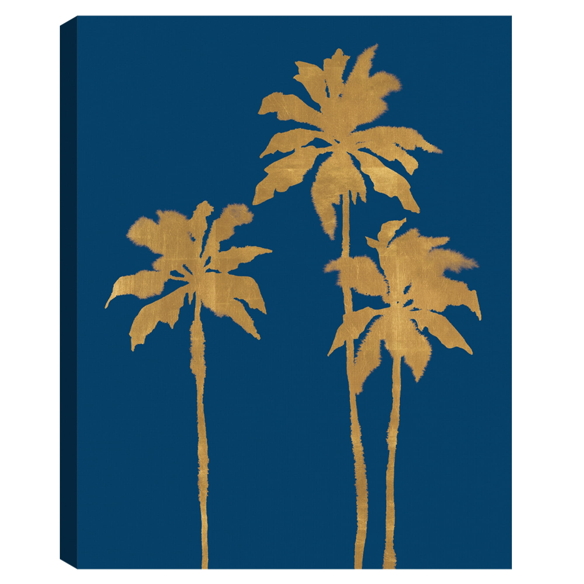 Palm Luxe Trio by Kristine Hegre Canvas Art Print