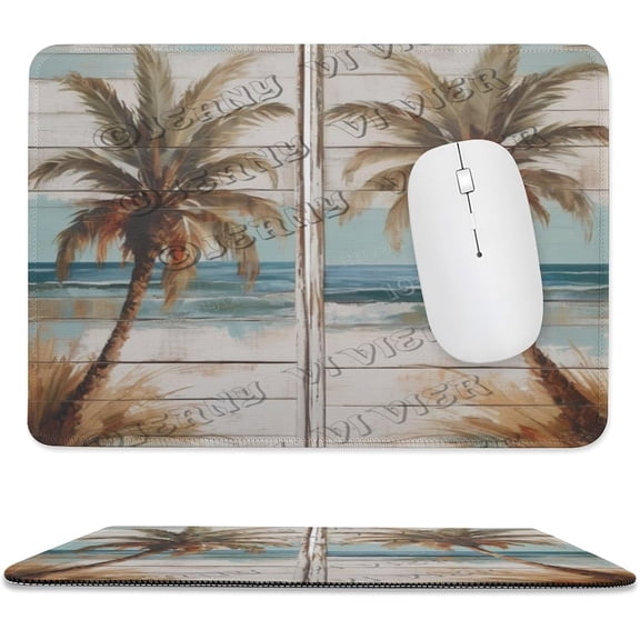 Palm Mouse Pad with Stitched Edge,Non-Slip Rubber Base,Premium-Textured, Gaming Mouse Pad for Wireless Mouse,Computers,Laptop,Office 8"x10"