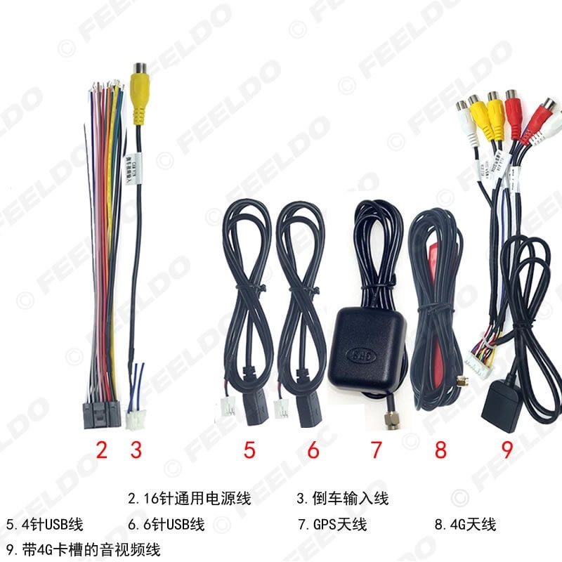 Palm News Solution Android Navigation Audio Video RCA Output Cable ...