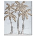 thumbnail image 1 of Palm Pantheon Canvas Elegant Coastal Art by Art Remedy, Gallery Wrapped, 24 x 30, 1 of 7