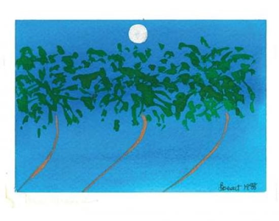 Palm Paradise Canvas Art - Beth Bonart (24 x 30)