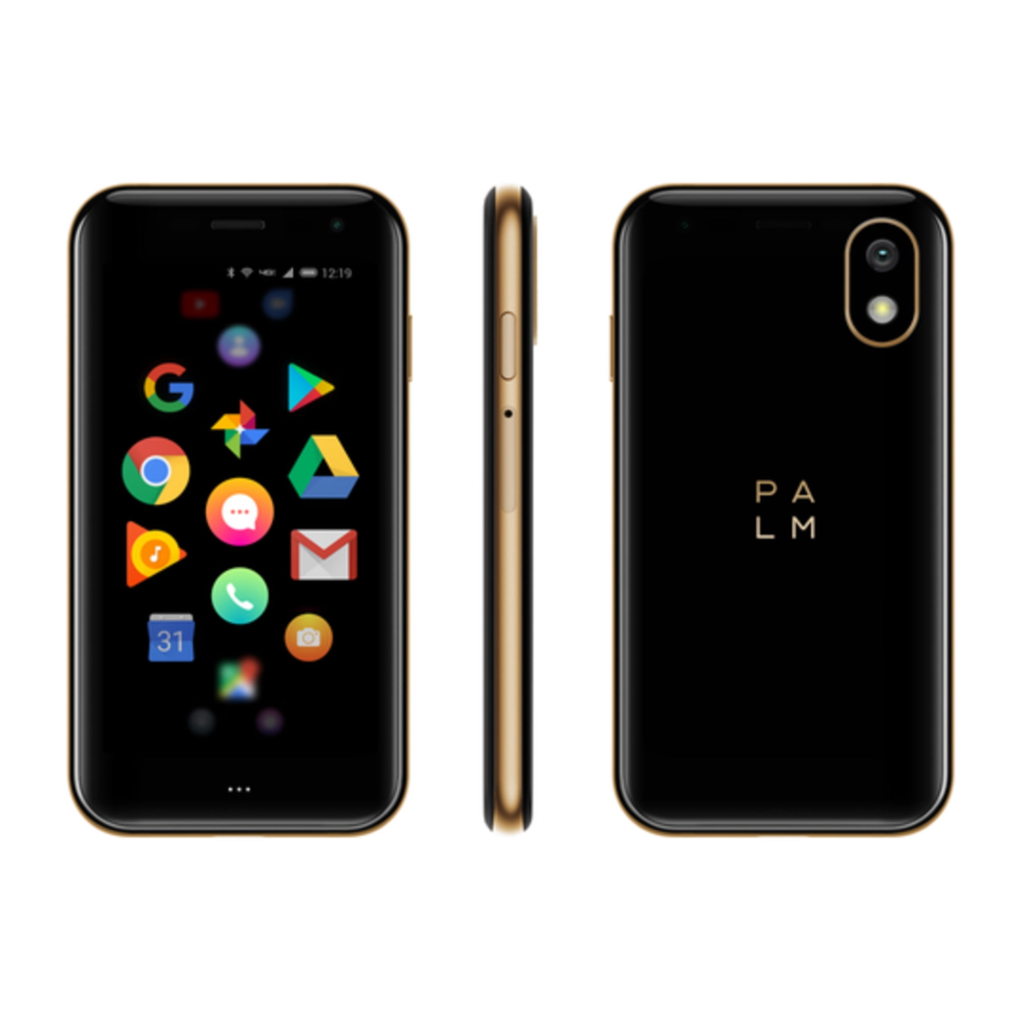 Palm Phone 32GB (U.S. Carrier) GSM/Verizon Unlocked Small Premium Smartphone - Gold