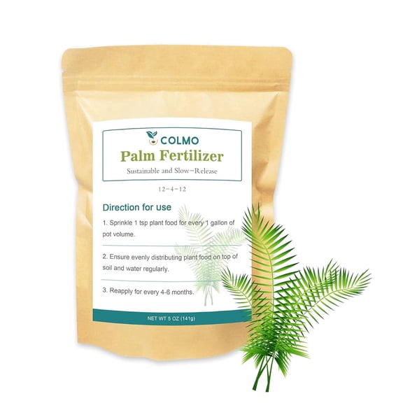 Palm Plant Food 5OZ Continuous Release Plant Fertilizer with Nutrients