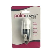 PalmPower Micro Massager Key Chain, Strong Vibration, Portable, Long Run Time, Replaceable Batteries