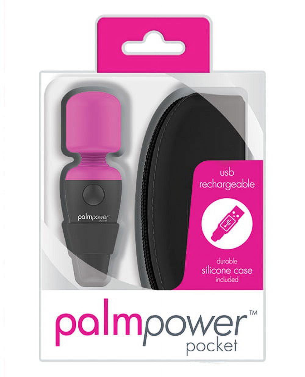 Palm Power Pocket Massager Fuchsia - image 1 of 7