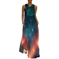 thumbnail image 1 of Palm Print 2025 Dress Evening Elegant And Chic Women for Outfits Beach Clothes Women Dress, 1 of 6