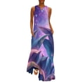 thumbnail image 1 of Palm Print 2025 Dress Evening Elegant And Chic Women for Outfits Beach Clothes Women Dress, 1 of 6
