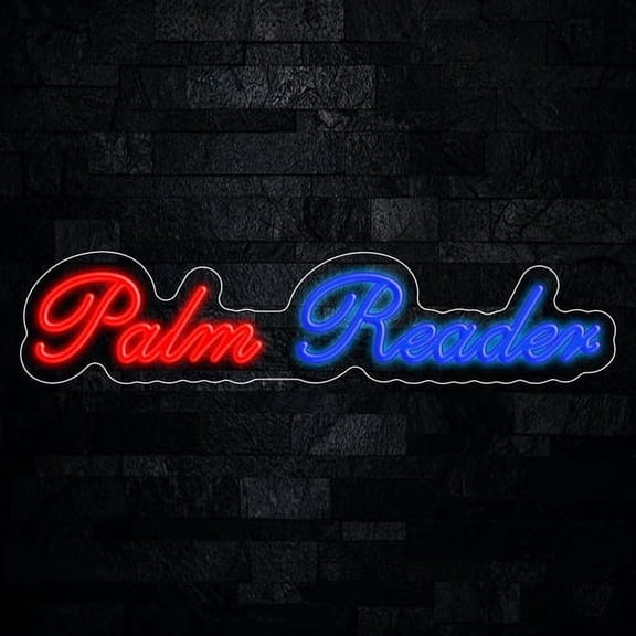 Palm Reader LED Neon Sign 27"L x 6"H #33286