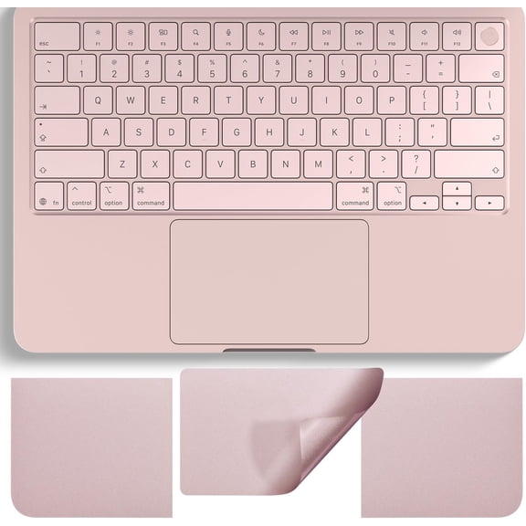 Palm Rest Protector Vinyl Skin Cover for 2026 MacBook Neo 13 inch Laptop with A18 Pro Chip A3404, MacBook Neo Accessories Skin Sticker Scratch-Resistant Keyboard Cover, Blush