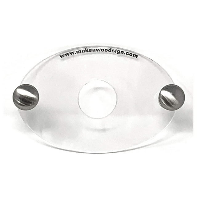 - Palm Router Acrylic Router Base Plate - Blank 5" x 7.5" MADE IN AMERICA