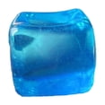 thumbnail image 1 of Palm Size Cube Squeeze Figurine, Soft Stress Relief Soft Toy, Portable Relaxing Hand Pinch Toy, Easter Toys, Cute Desktop Sensory Toy for Anxiety Relief and Entertainment, 1.8*1.8*1.8in, Blue, 1 of 5