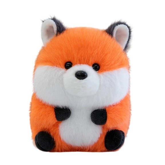 Palm-Sized Cute Animals Stuffed Animals Plush Toys, Cute Plush Soft Toys Doll, Pillow Sofa Bed Decorations for Home, Small Plushies Toys Gifts for Boys Girls 6 inch(Fox)