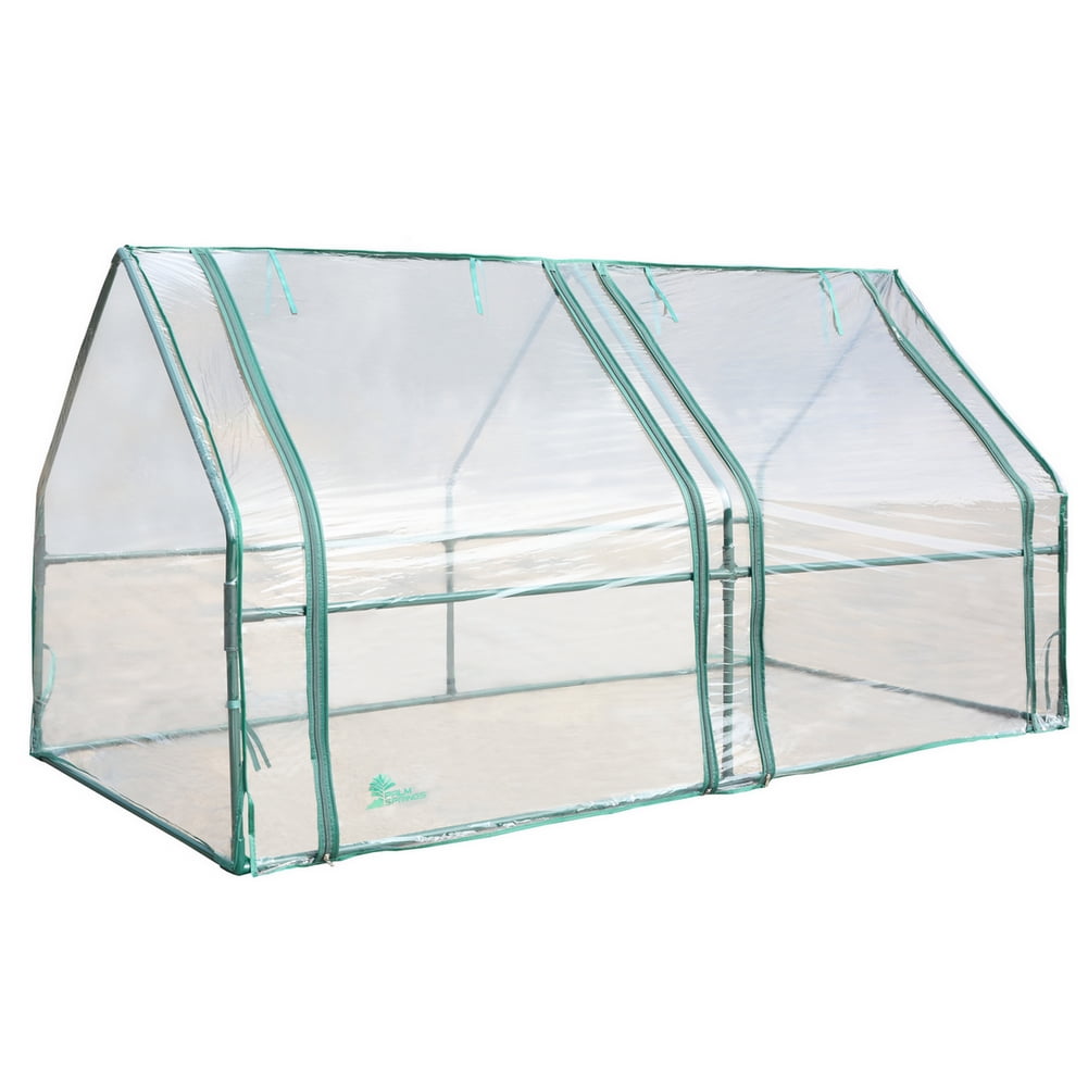 Palm Springs 71" x 36" x 36" Mini and Tunnel Greenhouse