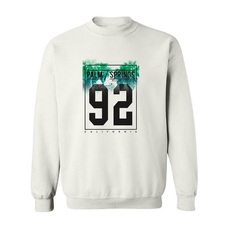 Palm Springs 92 Sweatshirt Men -Image by Shutterstock, Male 3X-Large