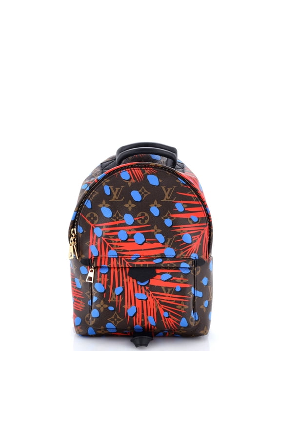 Palm Springs Backpack Limited Edition Monogram Jungle Dots PM By Rebag