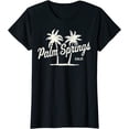 thumbnail image 1 of Palm Springs C.alifornia Vintage 70s Palm Trees Graphic T-Shirt, 1 of 3