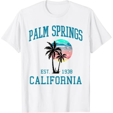 Palm Springs California Beach Vintage Palm Trees Summer T-Shirt