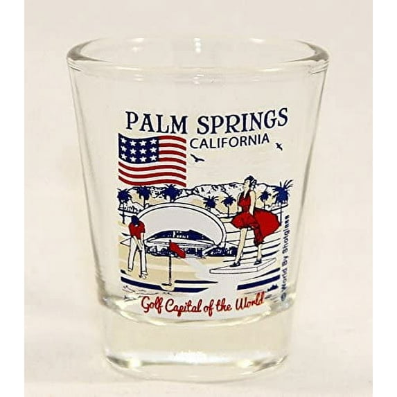 Palm Springs California Great American Cities Collection Shot Glass
