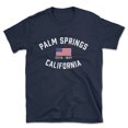 thumbnail image 1 of Palm Springs California Patriot Men's Cotton T-Shirt, 1 of 1