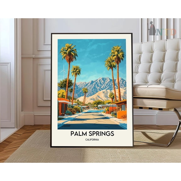 Palm Springs California Poster Unframed Paper Print