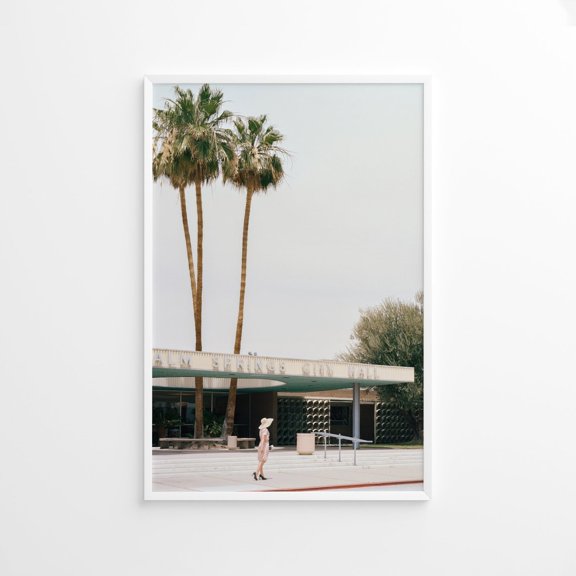 Palm Springs City Hall Albert Frey Architecture Modernism Vintage Print Photography Print Lifestyle Print