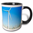thumbnail image 1 of 3drose, Palm Springs, Energy Wind Turbines, California - Us05 Ist0014 - Inti St. Clair, 15oz Two-tone Black Mug, 1 of 6