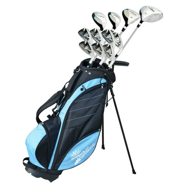 Palm Springs Golf VISA V2 LADY ALL GRAPHITE -1 Inch Club Set & Stand Bag