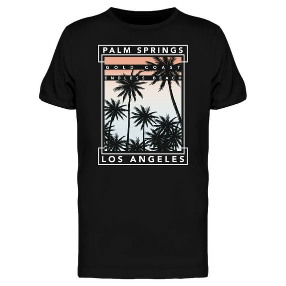 Palm Springs Los Angeles T-Shirt Men -Image by Shutterstock, Male 4X-Large