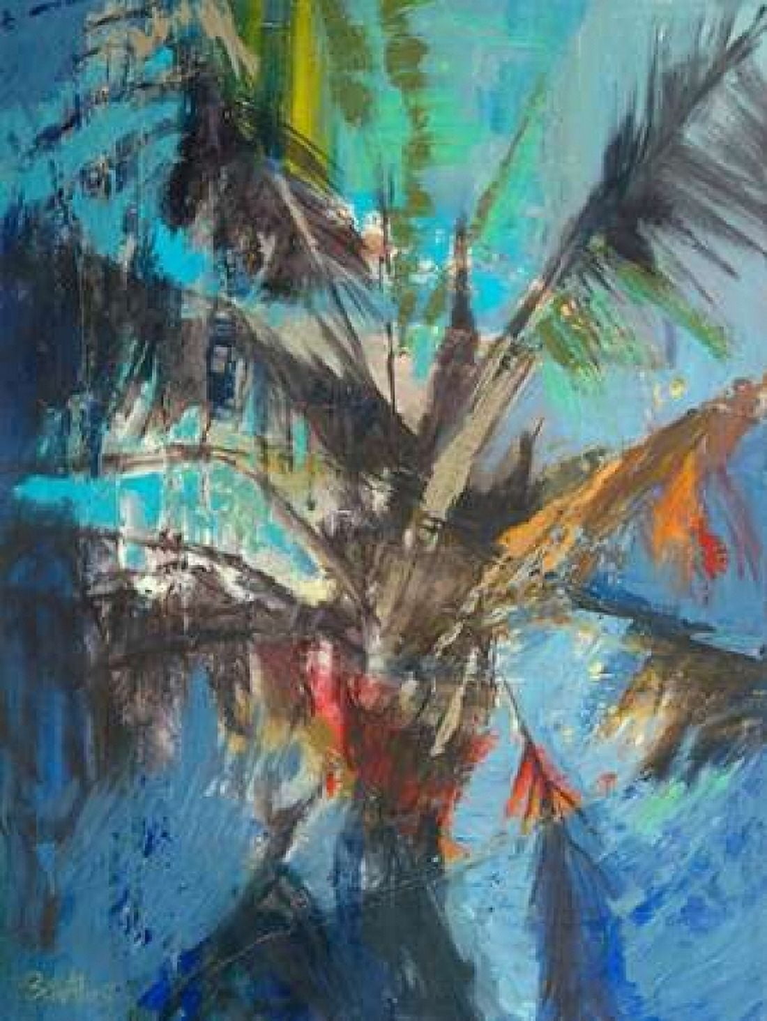 Palm Sunday Canvas Art - Beth A Forst (18 x 24)