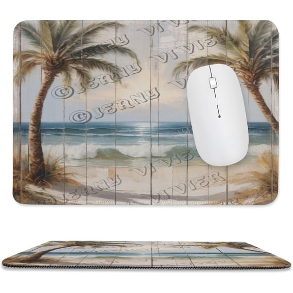 Palm Texture Mouse Pad with Stitched Edge,Non-Slip Rubber Base,Premium-Textured, Gaming Mouse Pad for Wireless Mouse,Computers,Laptop,Office 8"x10"