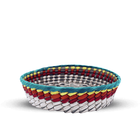 Palm Tortilla Holder, Rustic Mexican Table Decor, Adelitas