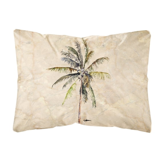 Palm Tree Canvas Fabric Decorative Pillow