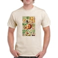 thumbnail image 1 of Palm Tree Chart. T-Shirt Men -Vision Studio Designs, Male Small, 1 of 4