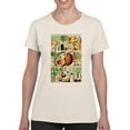 thumbnail image 1 of Palm Tree Chart. T-Shirt Women -Vision Studio Designs, Female 4X-Large, 1 of 4