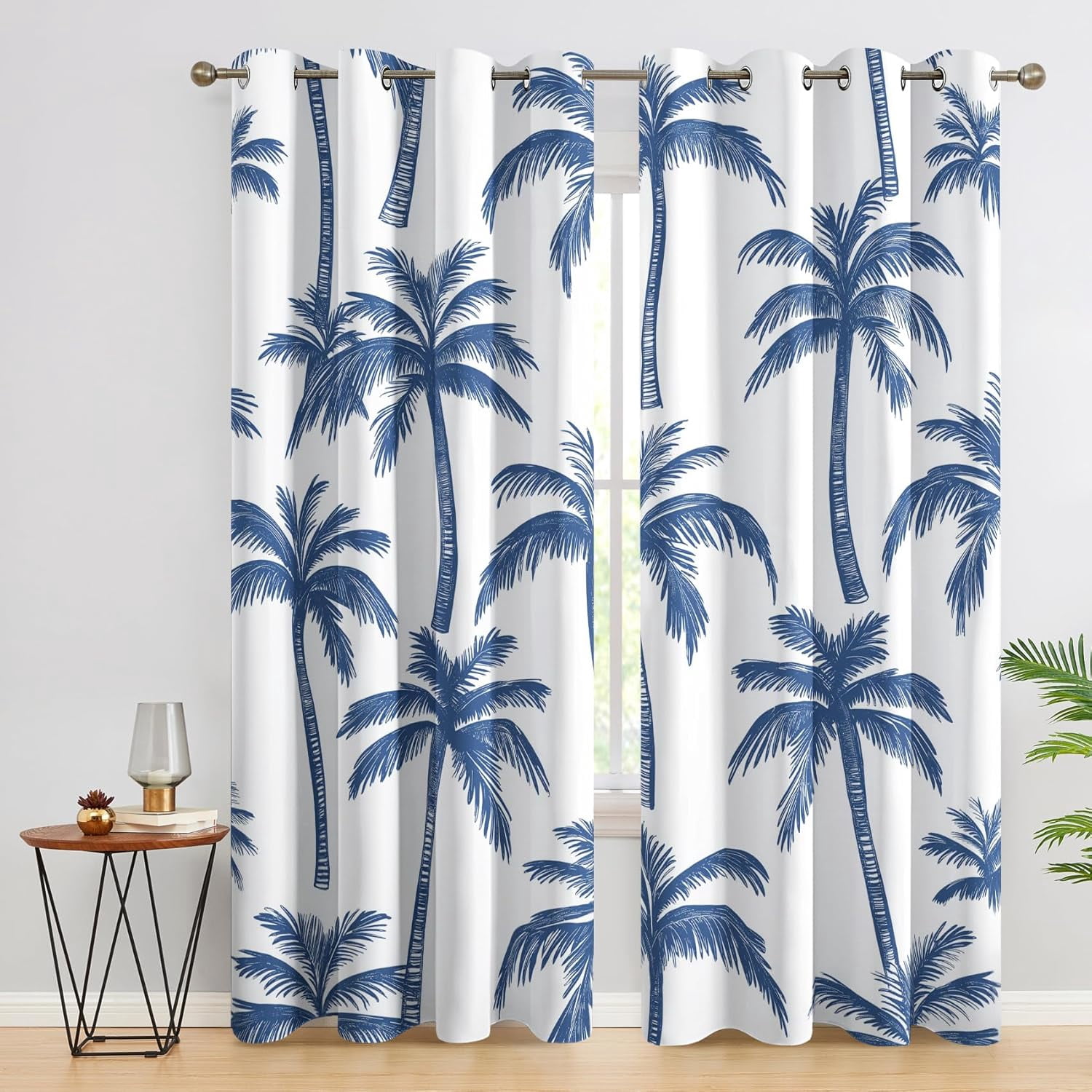 Curtains With Palm Treesnull