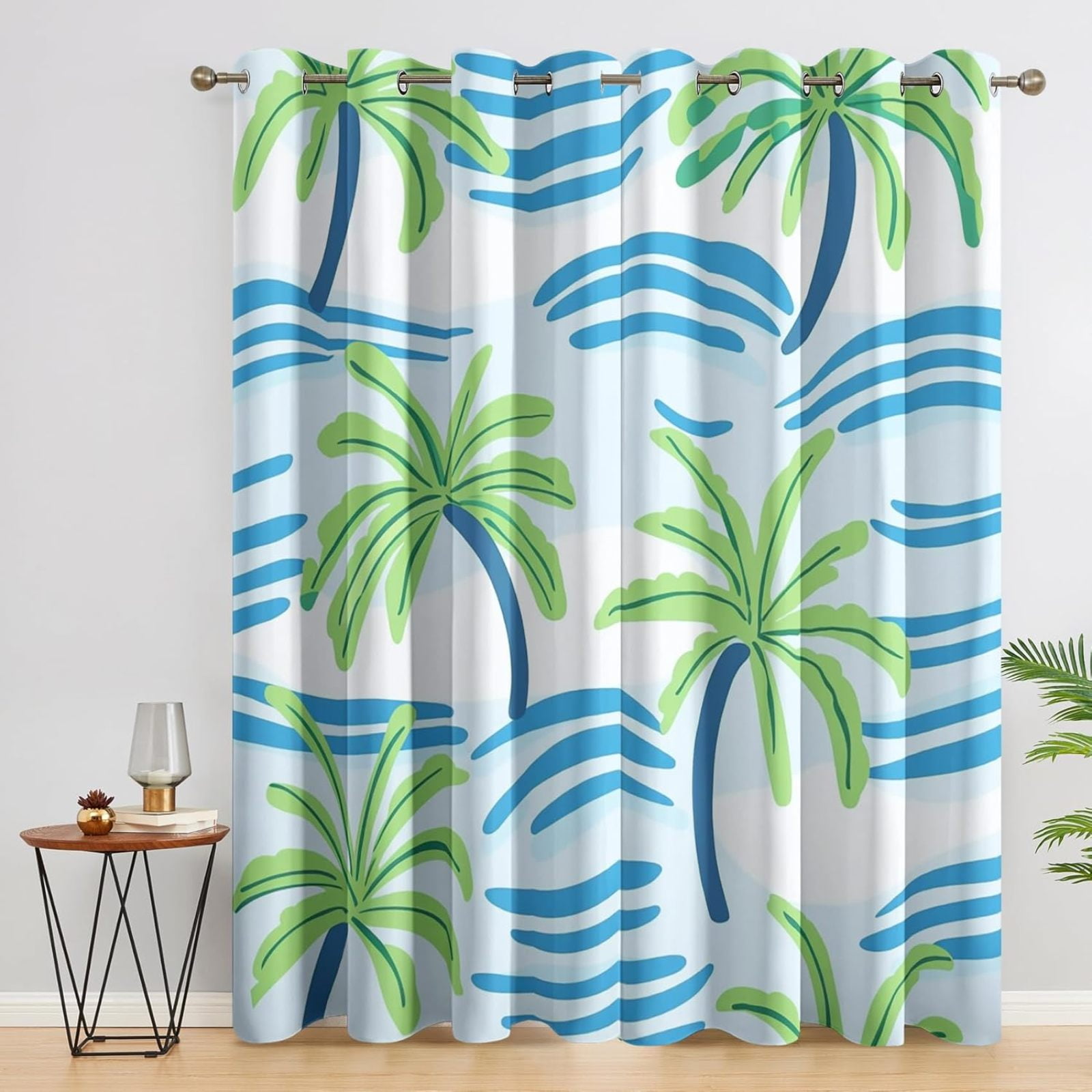 Curtains With Palm Treesnull