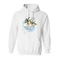 thumbnail image 1 of Palm Tree In Geometric Shape Hoodie Men -Image by Shutterstock, Male XX-Large, 1 of 4